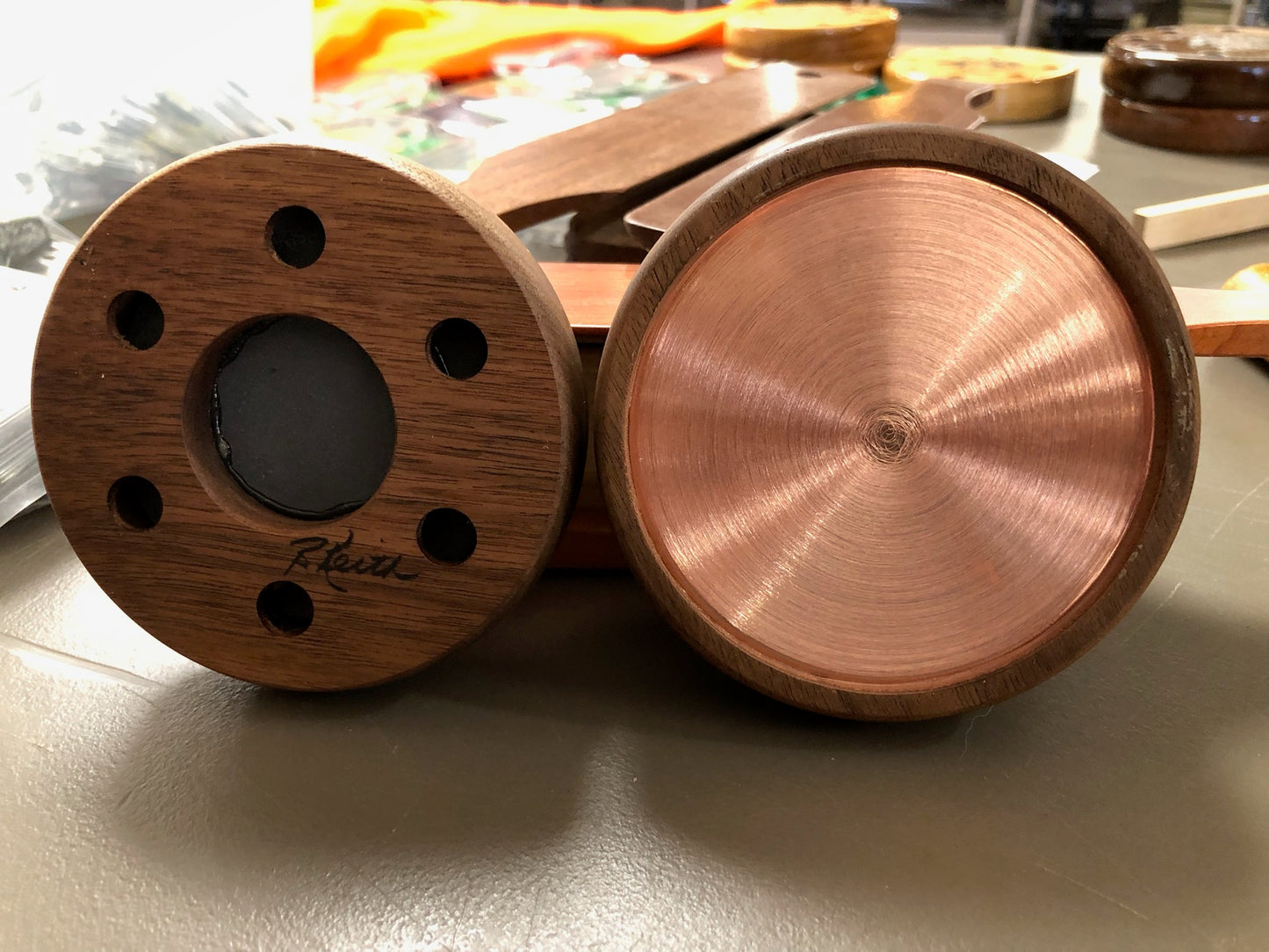 3" Copper Over 1 1/4 Slate